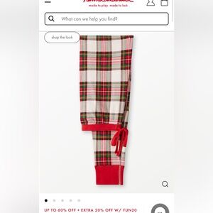 Women's Holiday Long John Pajama Pants - large